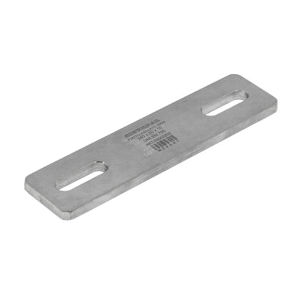 Piatto Asolato Inox 240x60x10