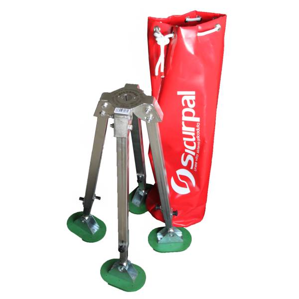 KIT D - Quadripiede in acciaio INOX