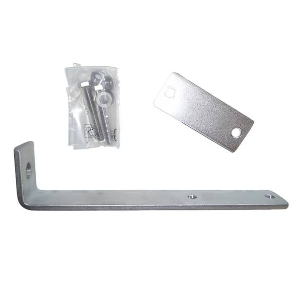 Staffa singola aggancio scala con sporto 15cm