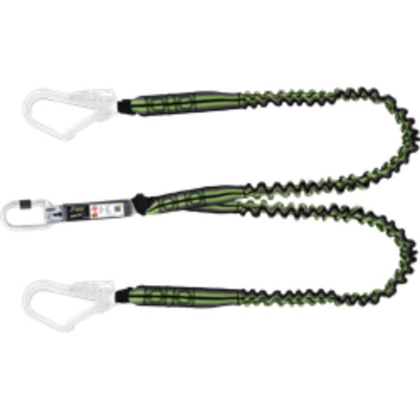 Doppio cordino da 1,5m c/assorb