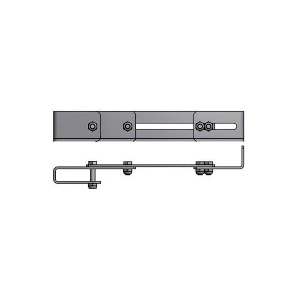 Coppia Staffe Regolabilli 26,5/38cm
