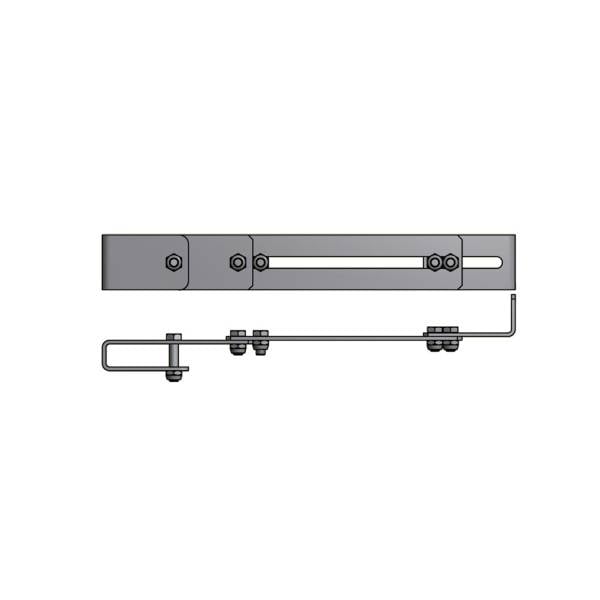 Coppia Staffe Regolabili 35/45cm