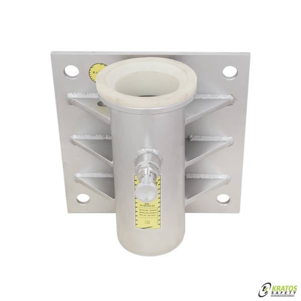 Basamento in acciaio inox 316 a parete