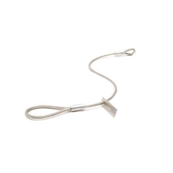 Cavetto Inox con piastrina