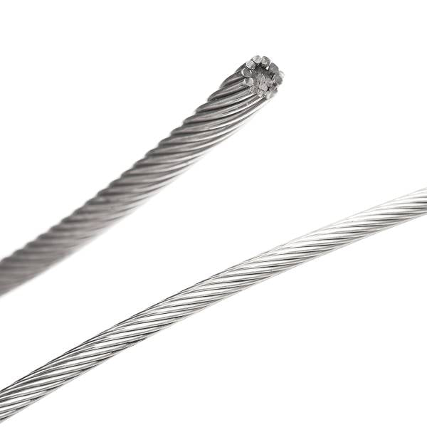 Cavo d8 19 fili in Inox 316