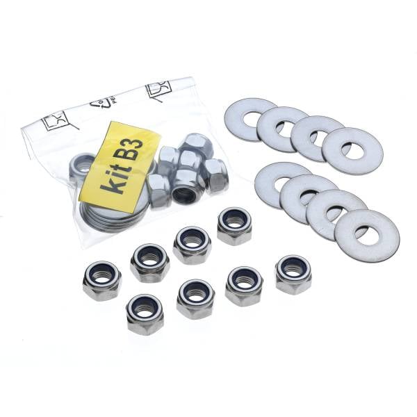 Kit B3 - 8 dadi autobloccanti - M12