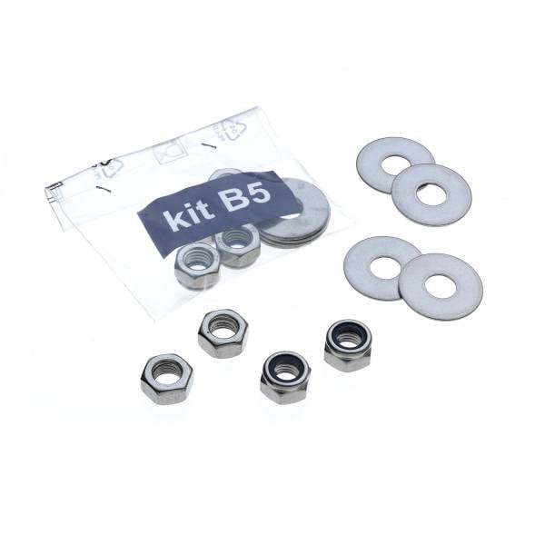 Kit B5 - 2 dadi autobloccanti - M12