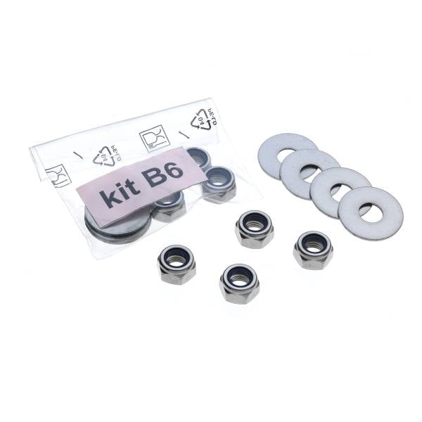 Kit B6 - 4 dadi autobloccanti - M12